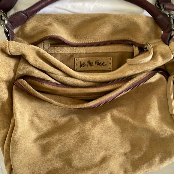 We the free tan suede bag - Picture 1 of 3